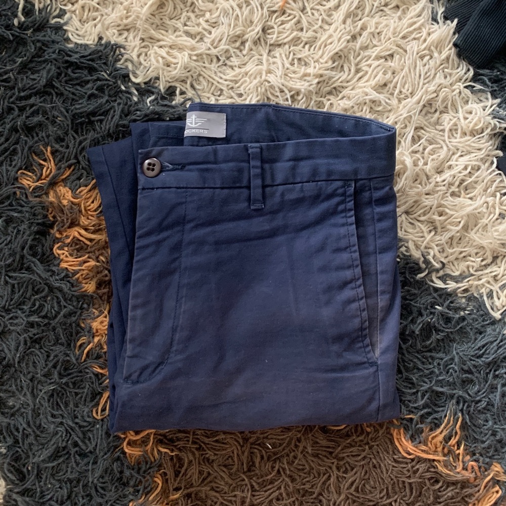 Dockers navy blue khaki